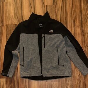 The North Face Men's Black and Gray Jacket